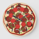 Suche nach pie poster wanduhren Pizza
