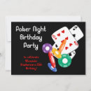 Recherche de de nuit de casino anniversaire invitations Soirée de poker
