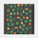 Recherche de symboles irlandais magnets Shamrock