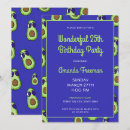 Recherche de motif de fruit invitations Vert