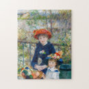 Recherche de peintures renoir puzzles Sur la terrasse