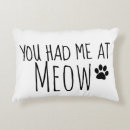 Recherche de meow coussins Félin
