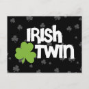 Recherche de le 17 mars vœux cartes Shamrock