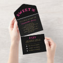 Recherche de black and rose gold invitations Noir et or