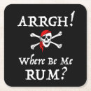 Suche nach piraten untersetzer Rum