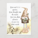 Suche nach garden gnome postkarten Gartenarbeit