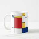 Recherche de mondrian tasses Composition