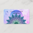 Recherche de fleur violette cartes visite Fleur de lotus