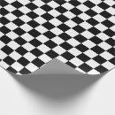 Recherche de damier noir papier cadeau Carré