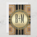 Suche nach artdeco einladungen Monogramm
