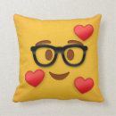 Recherche de emoticones coussins Coeur
