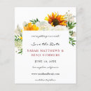 Recherche de sunflower wedding save the dates Floral
