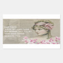 Recherche de femme asiatique autocollants Vintage