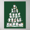 Suche nach niedliche weihnachtskatzen poster Katzenliebhaber