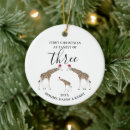 Suche nach niedliche giraffe ornamente Baby first weihnachten
