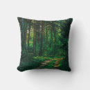 Recherche de nature coussins Vert