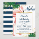 Recherche de rose flamant invitations Aloha