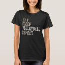 Suche nach essen sie schlaf volleyball tshirts Spieler