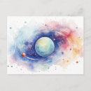 Recherche de nebuleuses cartes postales Étoiles