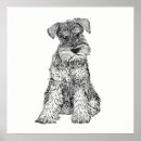 Recherche de mini schnauzer posters Noir