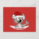 Recherche de koala noël cartes postales Pour les enfants