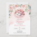 Suche nach rosa und schwarze taufe einladungen Elegant