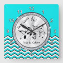 Recherche de chevron turquoise posters Blanc