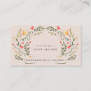 Recherche de printemps cartes visite Fleurs sauvages