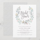 Recherche de watercolor wreath invitations Élégant