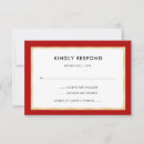 Recherche de rouge de noir et or invitations Simple