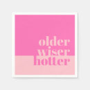 Recherche de vieux papier serviettes Anniversaire adulte