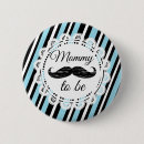 Recherche de moustache bleue badges Bébé