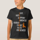 Recherche de leukemia enfant tshirts Orange