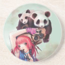 Recherche de manga dessous de verres Illustration