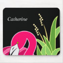 Recherche de flamants tapis souris Abstrait