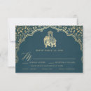 Recherche de indien mariage invitations Feuille d'or