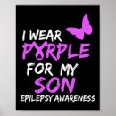 Suche nach epilepsie poster Lila