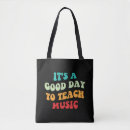 Recherche de musique tote bags Teacher