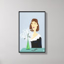 Suche nach weiße frau leinwandbilder Blume