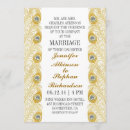 Recherche de paon mariage invitations Élégant