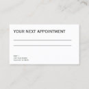 Recherche de prochain rendez vous cartes visite Professionnel