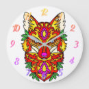 Suche nach fuchs wanduhren Lila