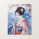 Suche nach japanische kirschblüte puzzle Kimono