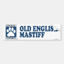 Recherche de mastiff voiture autocollants Amoureux des chiens