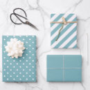Recherche de pois papier cadeau Bleu et blanc