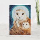 Recherche de témoin vœux cartes Hibou