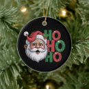 Suche nach schwarzer weihnachtsmann ornamente Weihnachtsdekoration