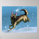 Recherche de noël de chien posters Neige