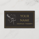 Recherche de counseling cartes visite Psychologie