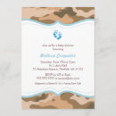 Recherche de camo bleu invitations Garçon